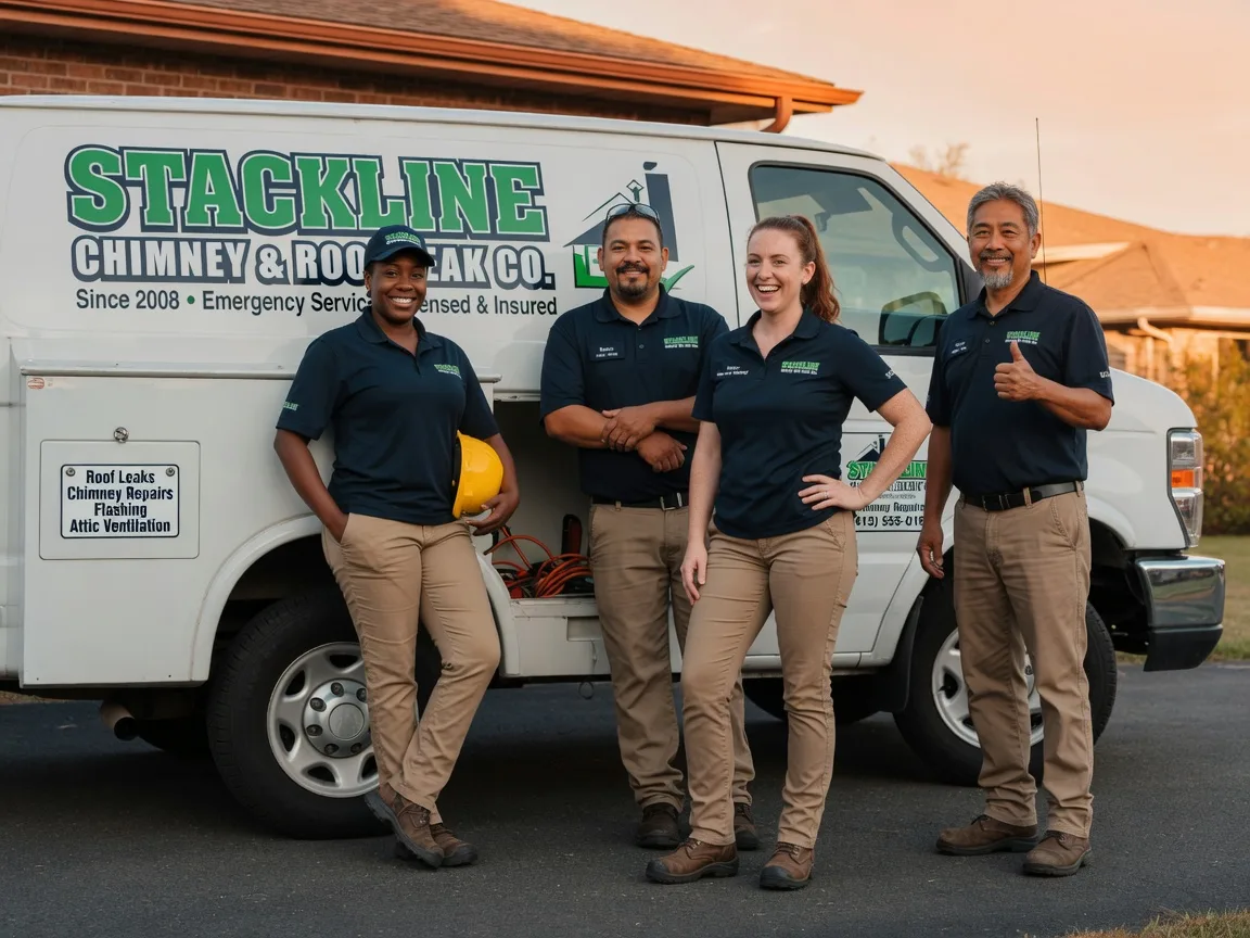 Chimney flashing repair company in Dysart, PA